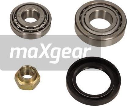 Maxgear 33-0109 - Riteņa rumbas gultņa komplekts www.autospares.lv