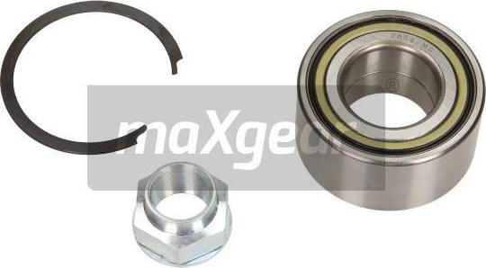 Maxgear 33-0124 - Wheel hub, bearing Kit www.autospares.lv