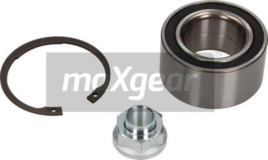 Maxgear 33-0812 - Подшипник ступицы колеса, комплект www.autospares.lv