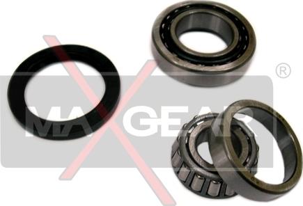 Maxgear 33-0358 - Подшипник ступицы колеса, комплект www.autospares.lv