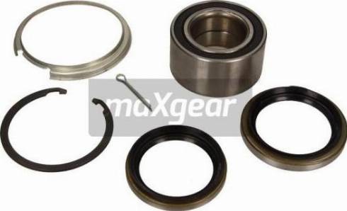 Maxgear 33-0363 - Wheel hub, bearing Kit www.autospares.lv