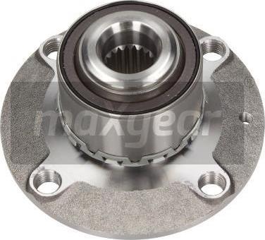 Maxgear 33-0380 - Подшипник ступицы колеса, комплект www.autospares.lv