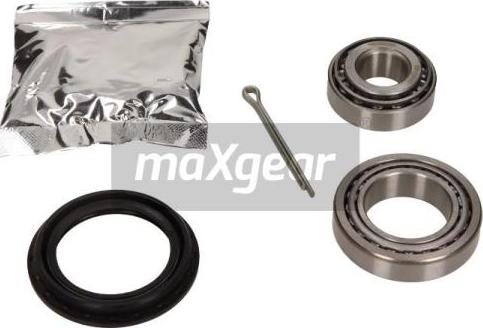 Maxgear 33-0252 - Подшипник ступицы колеса, комплект www.autospares.lv