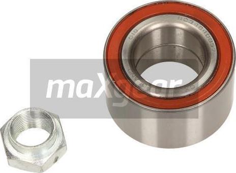 Maxgear 33-0219 - Подшипник ступицы колеса, комплект www.autospares.lv