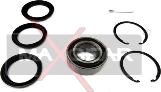 Maxgear 33-0237 - Wheel hub, bearing Kit www.autospares.lv