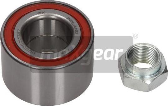 Maxgear 33-0221 - Wheel hub, bearing Kit www.autospares.lv