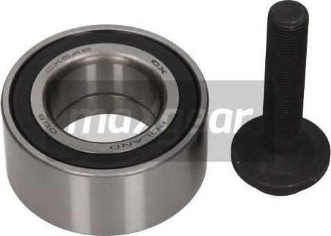 Maxgear 33-0760 - Подшипник ступицы колеса, комплект www.autospares.lv