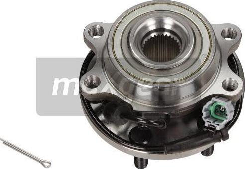 Maxgear 33-0736 - Wheel hub, bearing Kit www.autospares.lv