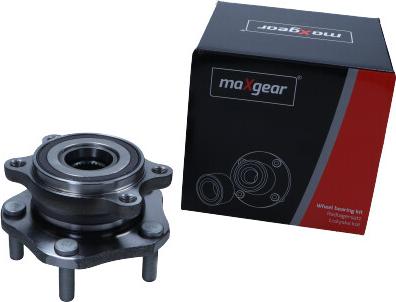 Maxgear 33-1242 - Подшипник ступицы колеса, комплект www.autospares.lv