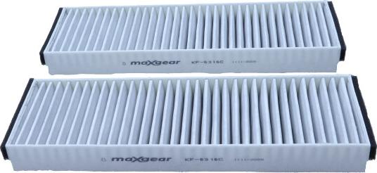 Maxgear 26-0445 - Filter, interior air www.autospares.lv