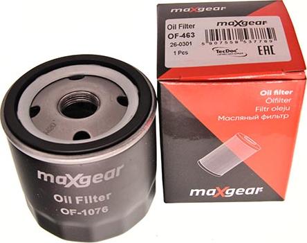 Maxgear 26-0028 - Oil Filter www.autospares.lv