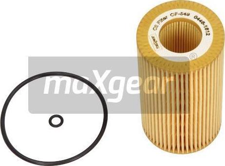 Maxgear 26-0877 - Eļļas filtrs www.autospares.lv