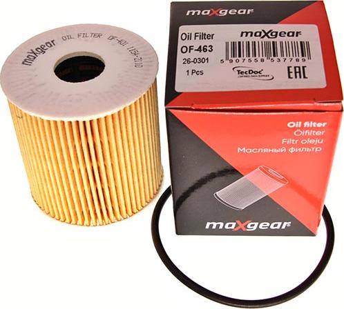 Maxgear 26-0295 - Oil Filter www.autospares.lv