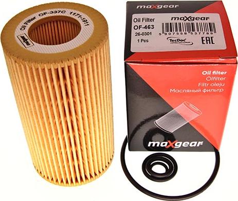 Maxgear 26-0286 - Oil Filter www.autospares.lv