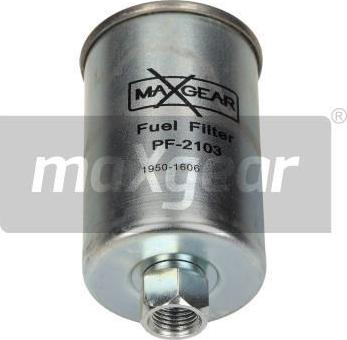 Maxgear 26-0716 - Degvielas filtrs www.autospares.lv