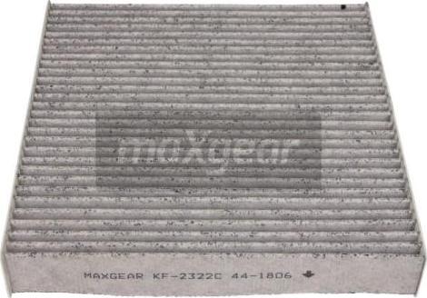 Maxgear 26-1172 - Фильтр воздуха в салоне www.autospares.lv