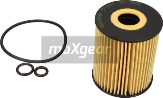 Maxgear 26-1231 - Eļļas filtrs www.autospares.lv