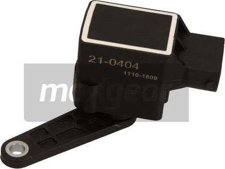 Maxgear 21-0404 - Devējs, Ksenona lukturi (Lukturu augstuma regulēšana) www.autospares.lv