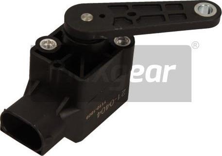 Maxgear 21-0404 - Devējs, Ksenona lukturi (Lukturu augstuma regulēšana) www.autospares.lv