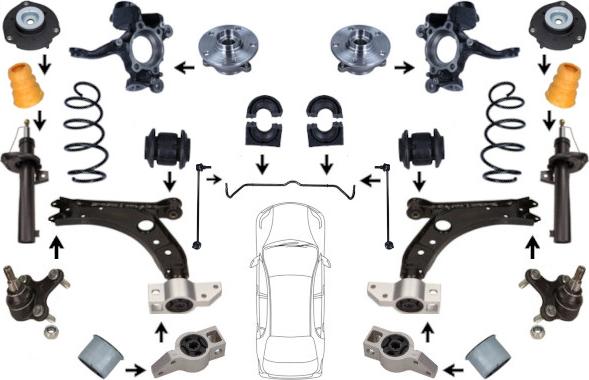 Maxgear MAX02 - Wheel Suspension www.autospares.lv