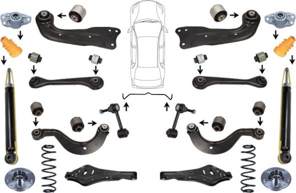 Maxgear MAX21 - Опора стойки амортизатора, подушка www.autospares.lv