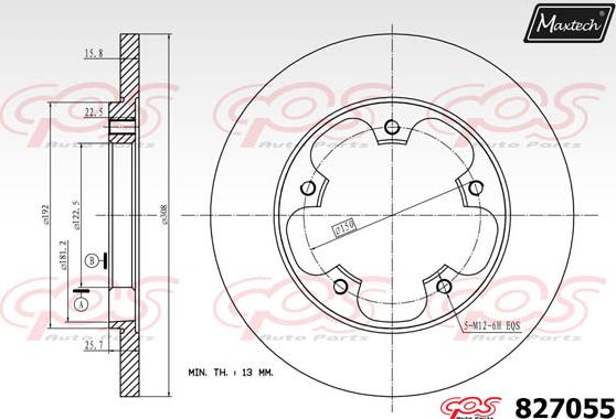 Maxtech 5271070 - Grozāmass statne, Riteņa piekare autospares.lv