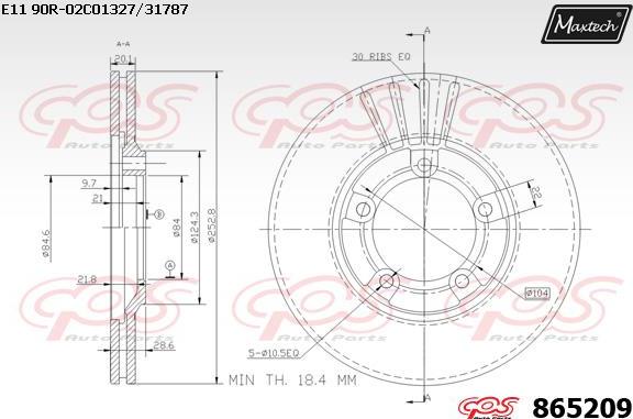 Maxtech 70160120 - Guide Sleeve Kit, brake caliper www.autospares.lv