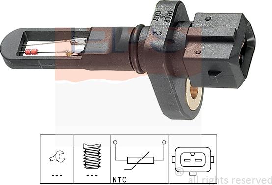 MDR EPS-1994 001 - Devējs, Ieplūstošā gaisa temperatūra www.autospares.lv