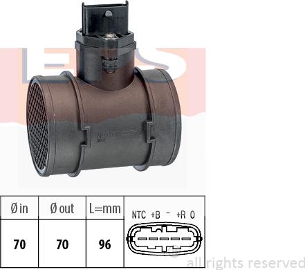 MDR EPS-1991 155 - Gaisa masas mērītājs autospares.lv