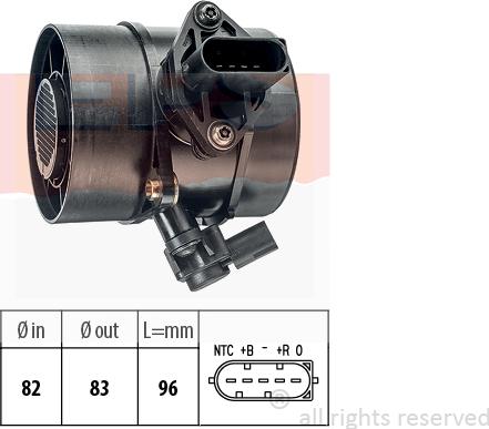 MDR EPS-1991 354 - Gaisa masas mērītājs autospares.lv