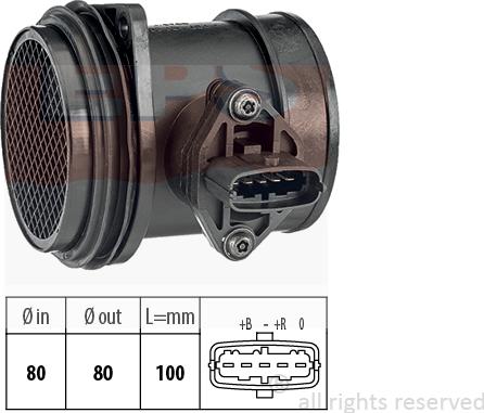 MDR EPS-1991 332 - Gaisa masas mērītājs autospares.lv