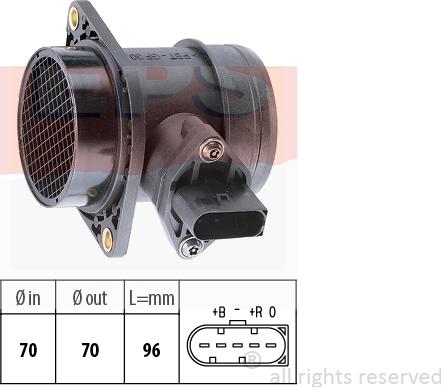 MDR EPS-1991 284 - Gaisa masas mērītājs autospares.lv