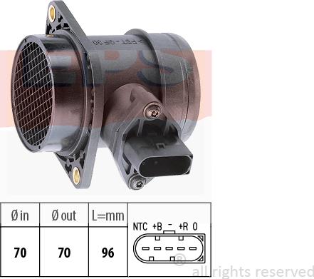 MDR EPS-1991 221 - Gaisa masas mērītājs autospares.lv