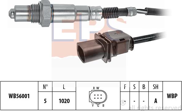 MDR EPS-1998 400 - Lambda Sensor www.autospares.lv