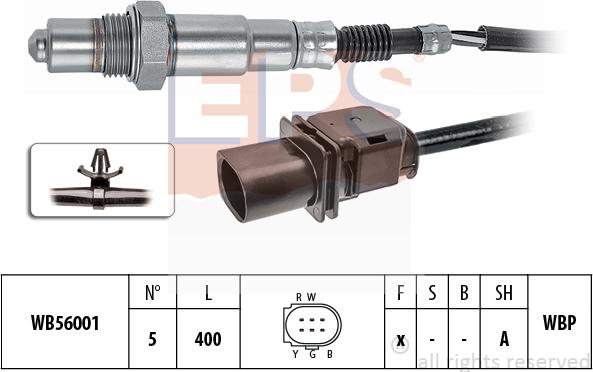 MDR EPS-1998 401 - Lambda Sensor www.autospares.lv