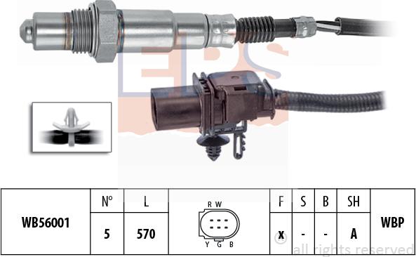 MDR EPS-1998 438 - Lambda zonde autospares.lv