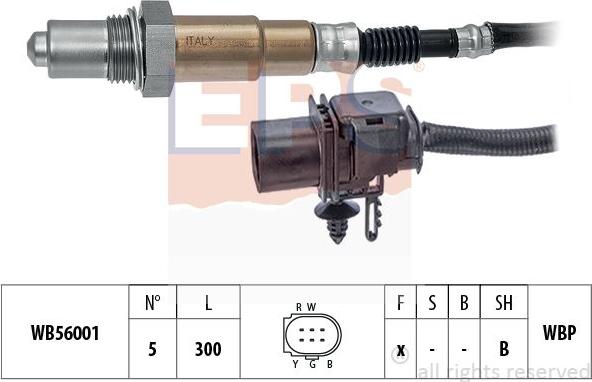 MDR EPS-1998 433 - Лямбда-зонд, датчик кислорода www.autospares.lv