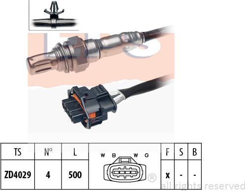 MDR EPS-1998 065 - Lambda zonde autospares.lv