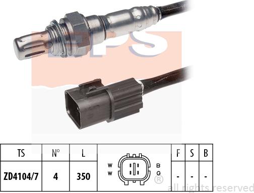 MDR EPS-1998 076 - Lambda zonde autospares.lv