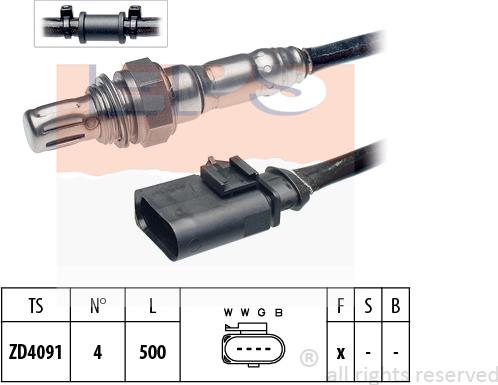 MDR EPS-1998 072 - Lambda zonde www.autospares.lv