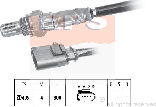 MDR EPS-1998 199 - Lambda zonde www.autospares.lv