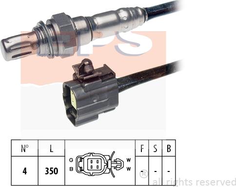 MDR EPS-1998 100 - Lambda zonde autospares.lv