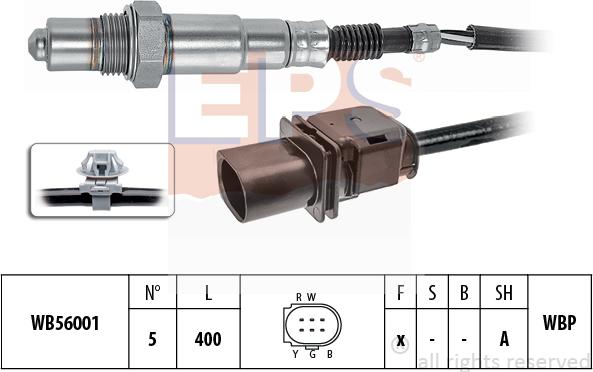 MDR EPS-1998 395 - Lambda Sensor www.autospares.lv