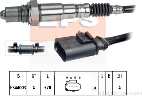 MDR EPS-1998 347 - Lambda zonde www.autospares.lv