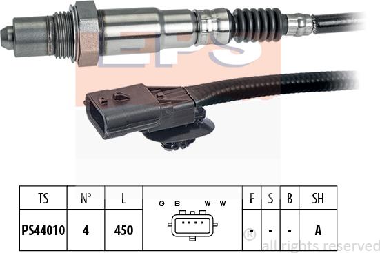 MDR EPS-1998 309 - Lambda zonde autospares.lv