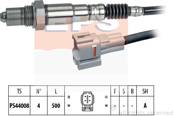 MDR EPS-1998 316 - Lambda zonde autospares.lv