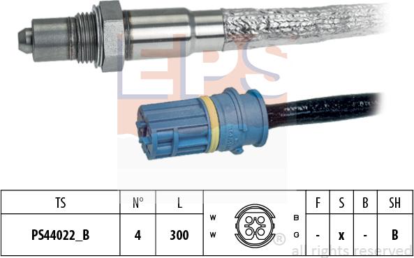 MDR EPS-1998 383 - Lambda zonde autospares.lv