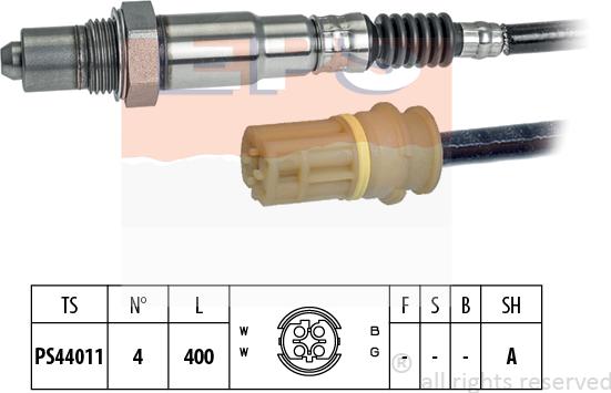 MDR EPS-1998 330 - Lambda zonde autospares.lv