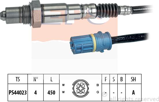 MDR EPS-1998 326 - Lambda zonde www.autospares.lv