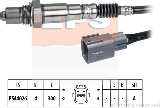 MDR EPS-1998 294 - Лямбда-зонд, датчик кислорода www.autospares.lv